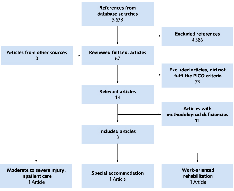 Figure 5.1 Flow chart of the Health economic literature review.